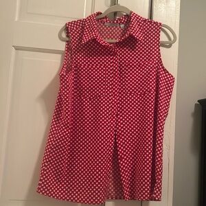 Notations sleeveless Blouse